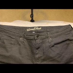 Black Universal Jean Shorts